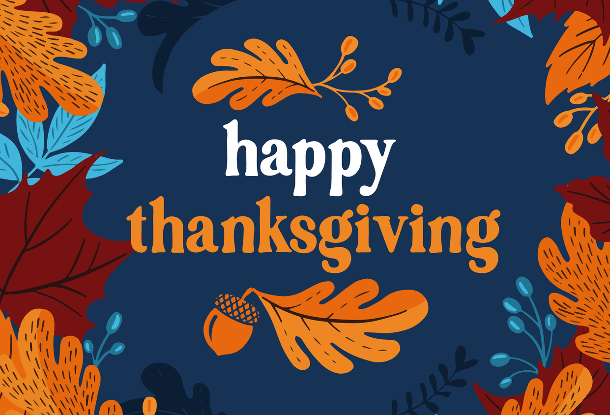 Happy thanksgiving day.
