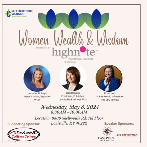 Women, Wealth & Wisdom Invitation